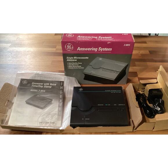 GE Answering System Fully Digital Family Answering System 2-9815 New - Picture 1 of 10